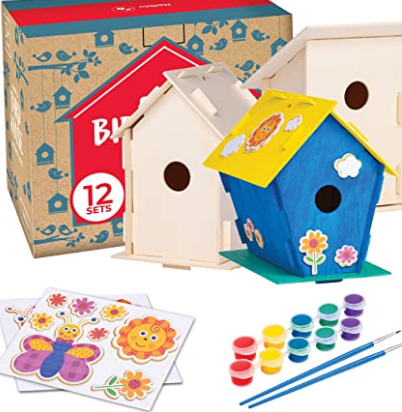 Kit De Casa De Pássaros De Artesanato De Casa De Pássaros Pa | Frete grátis